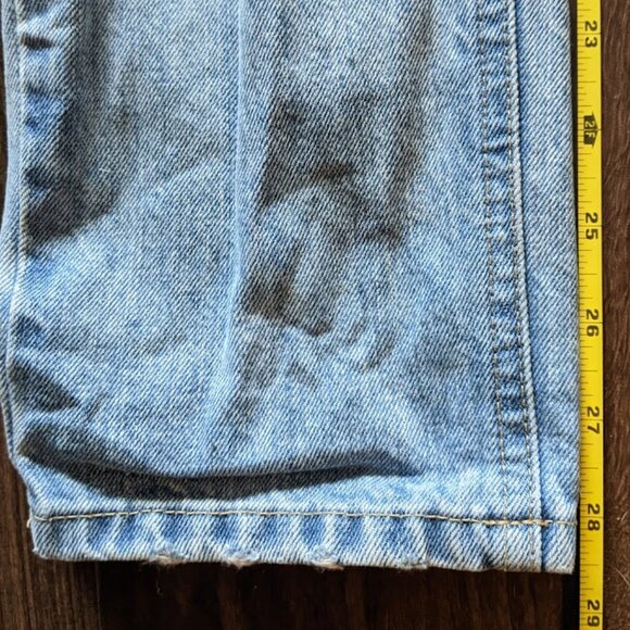 Anine Bing - Distressed Destroyed Jeans | Size 26 Relaxed Fit | Light Wash Blue - Picture 13 of 15